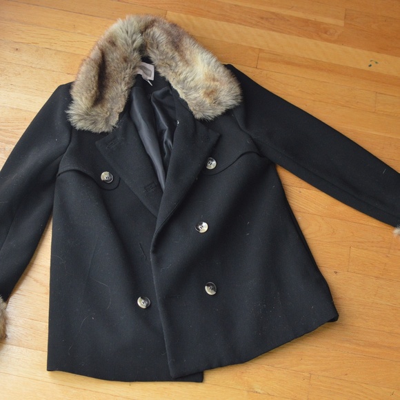 Forever 21 Fur Winter Coat - Picture 1 of 2